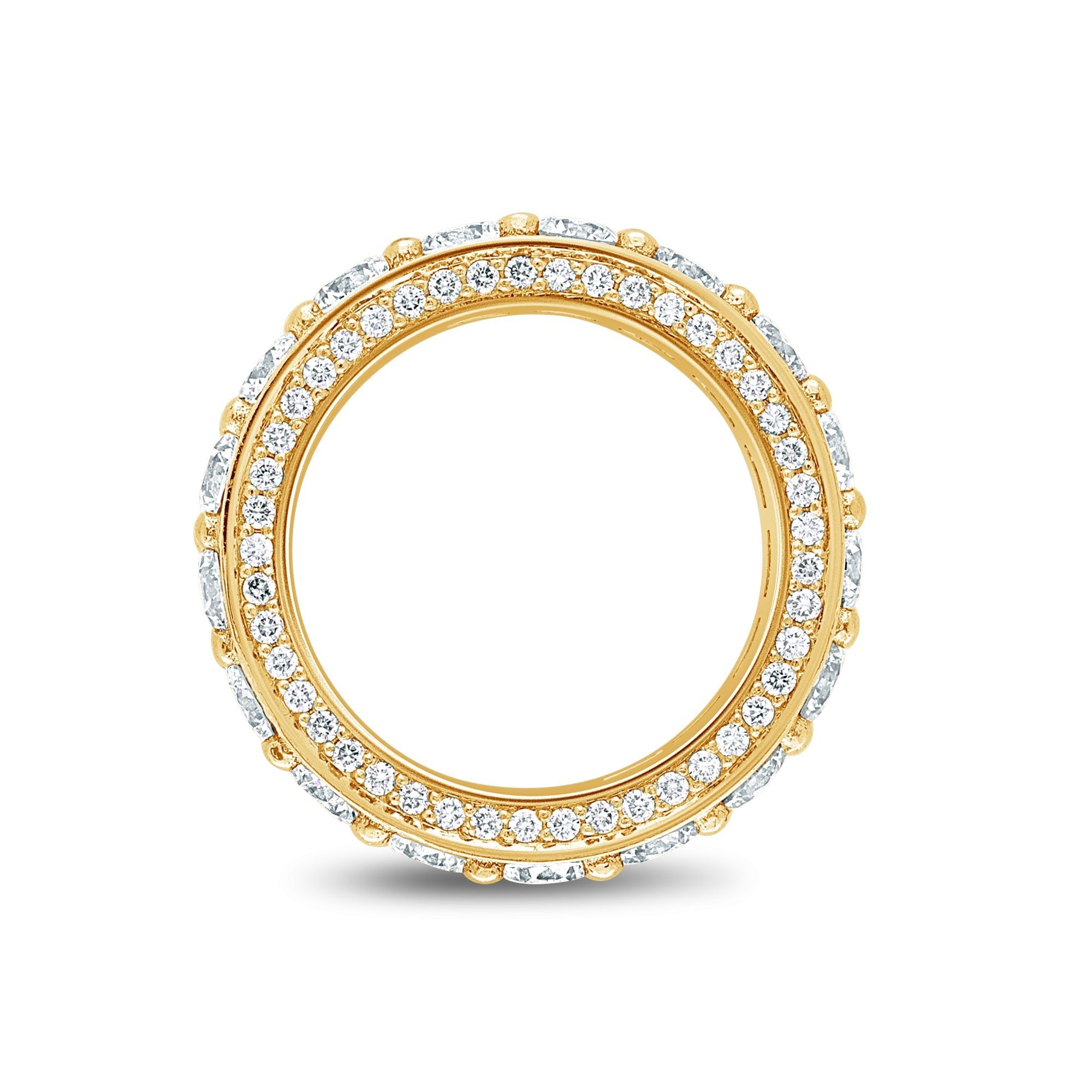 Renzo Eternity Ring (18K YELLOW GOLD) - IF & Co. Custom Jewelers