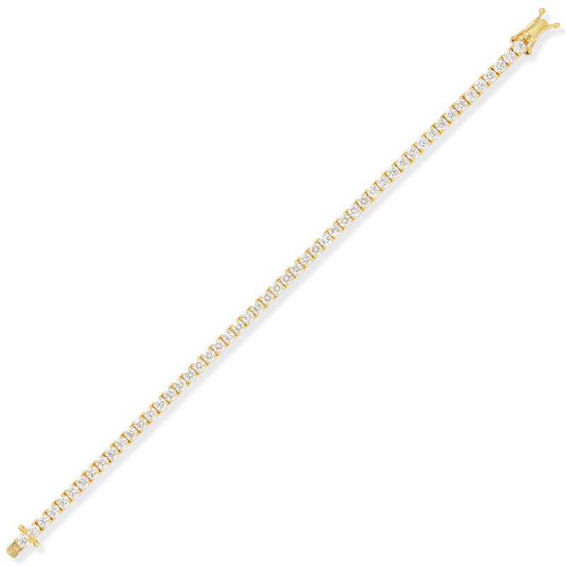 Vincent Diamond Tennis Bracelet (10-Point) (18K ROSE GOLD) - IF & Co. Custom Jewelers