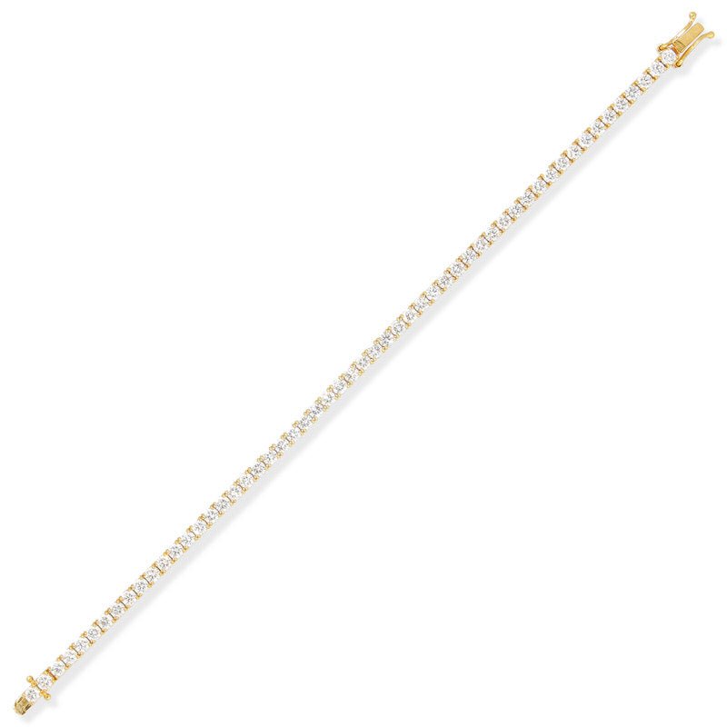 Vincent Diamond Tennis Bracelet (8-Point) (18K ROSE GOLD) - IF & Co. Custom Jewelers