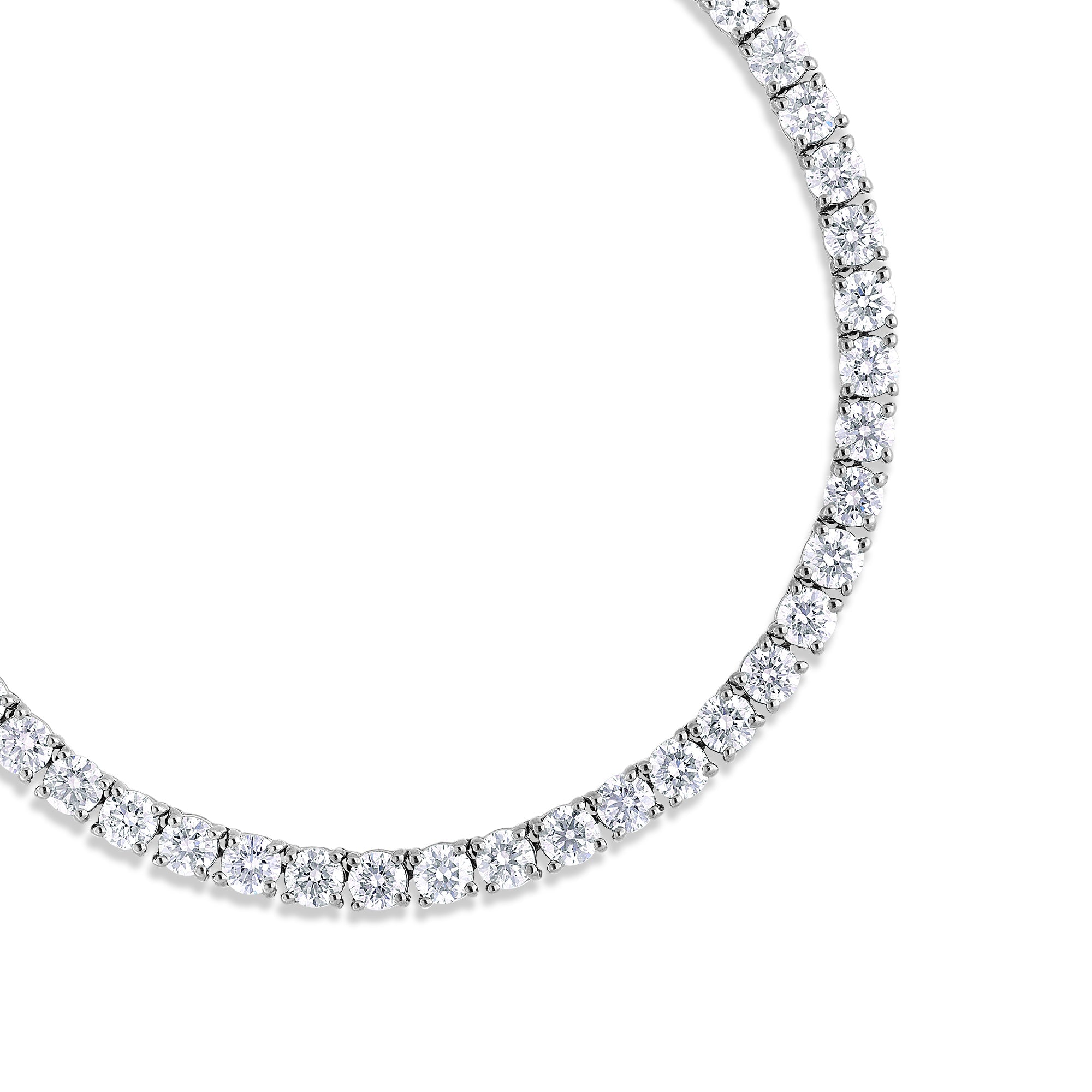 Vincent Diamond Tennis Necklace (13-Point) (18K YELLOW GOLD) - IF & Co. Custom Jewelers