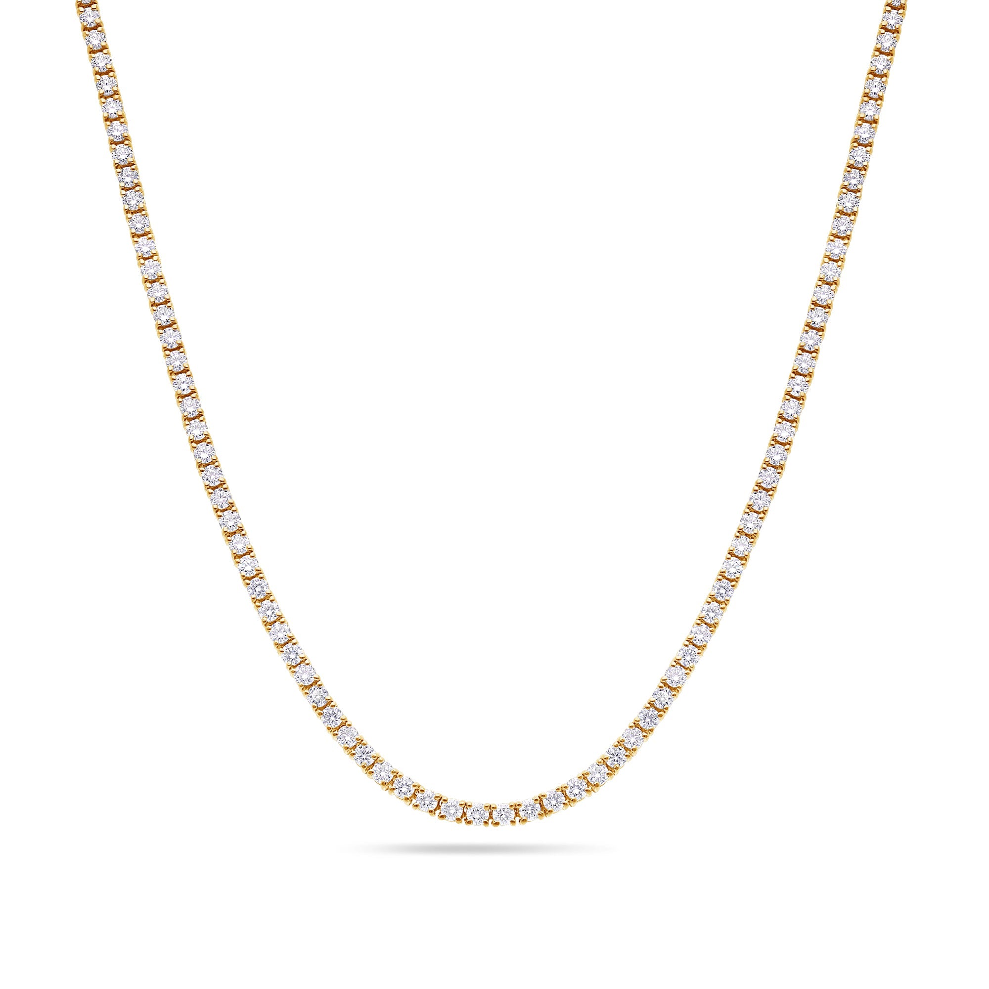 Diamond tennis necklace vvs Clearance