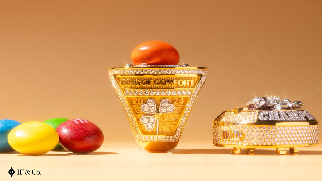 From Peanut Butter to Diamonds (An Unforgettable M&M's Ring)