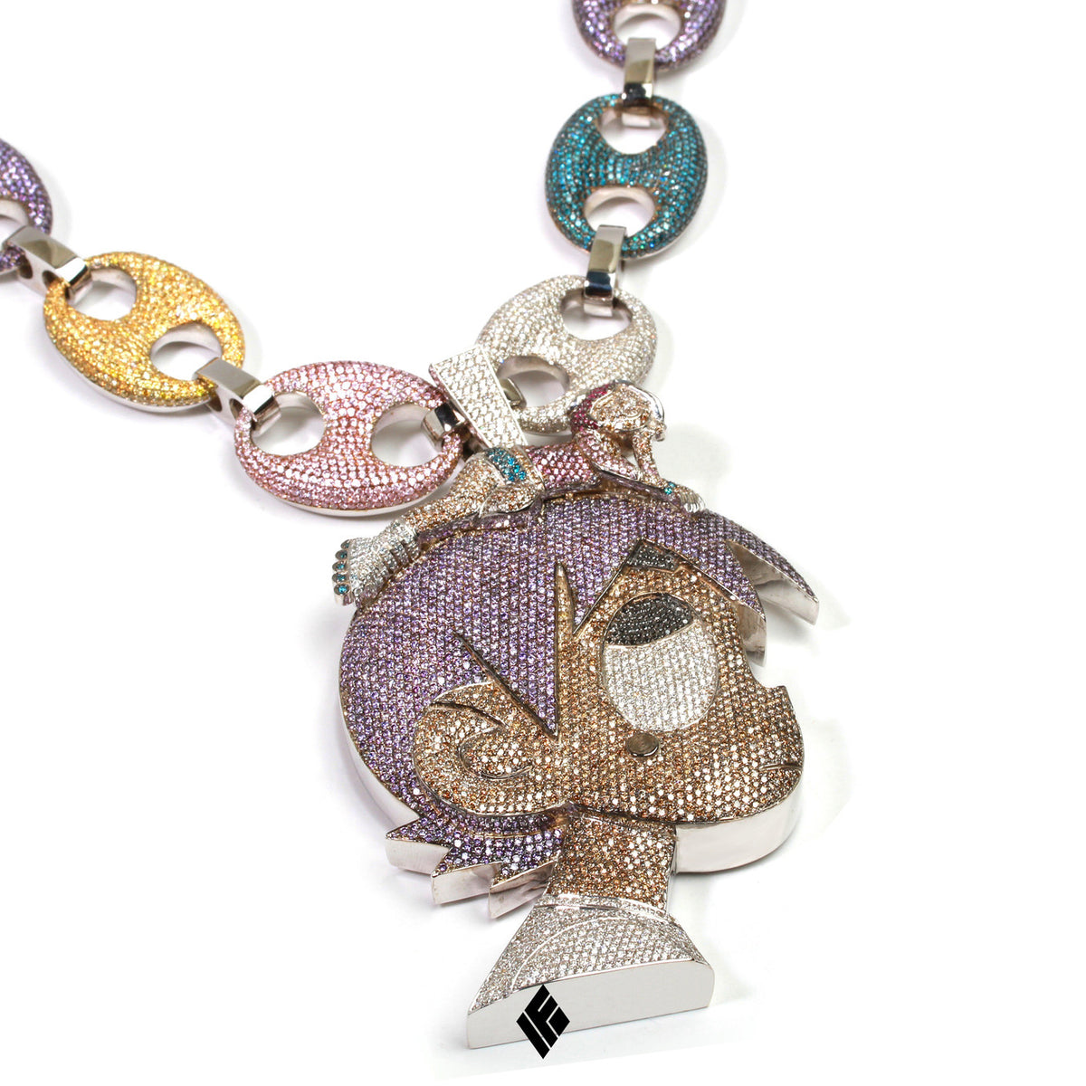 LIL UZI VERT S CUSTOM DIAMOND CHAIN