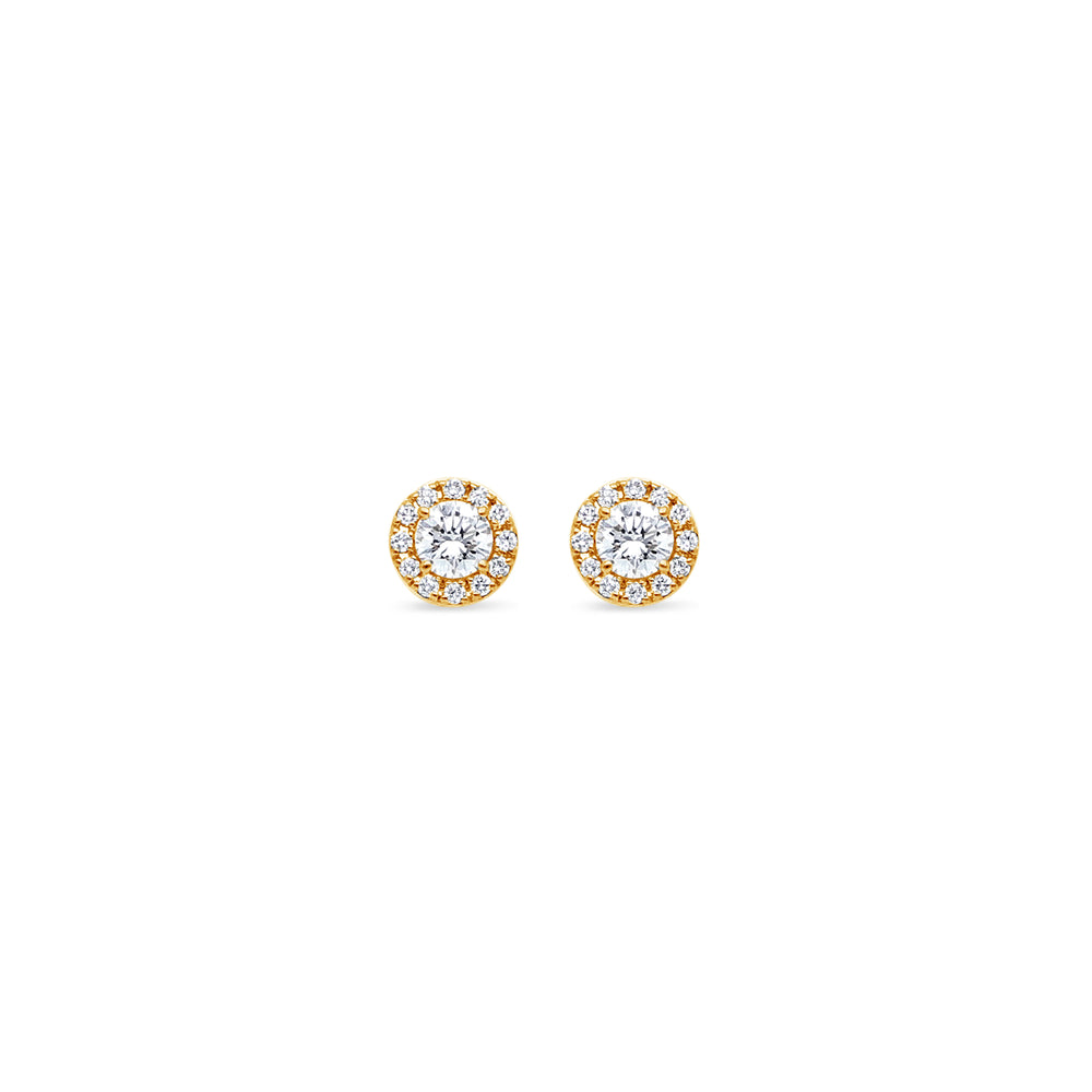 Elle Diamond Stud Earrings (0.45 Carat Total)