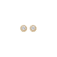 Elle Diamond Stud Earrings (0.45 Carat Total)