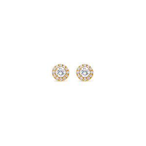 Elle Diamond Stud Earrings (0.45 Carat Total)