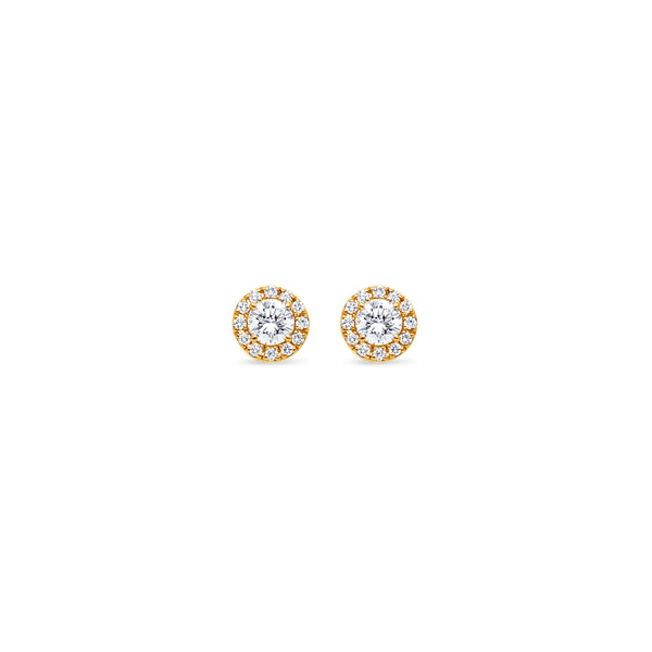 Elle Diamond Stud Earrings (0.45 Carat Total)