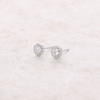 Elle Diamond Stud Earrings (0.45 Carat Total)