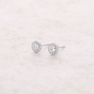 Elle Diamond Stud Earrings (0.45 Carat Total)