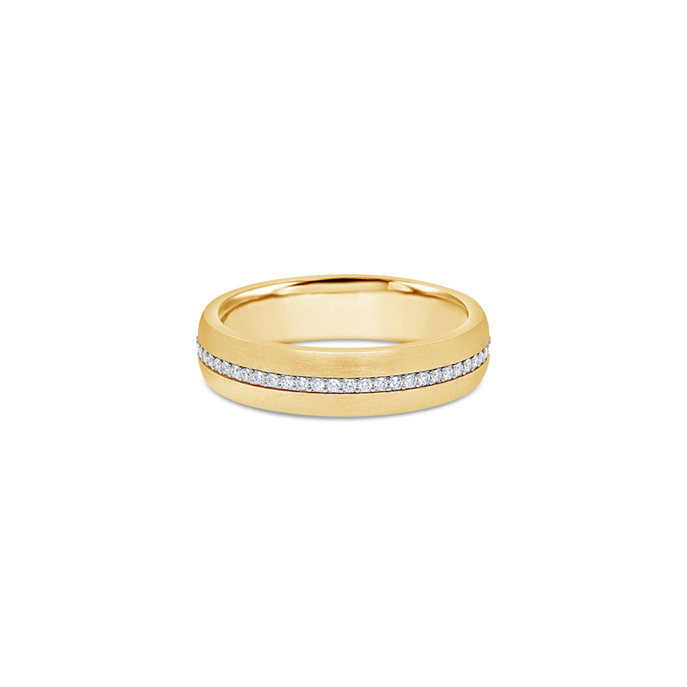 Miles Ring (5mm, Yellow Partially Iced)