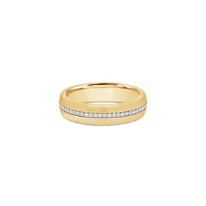 Miles Ring (5mm, Yellow Partially Iced)