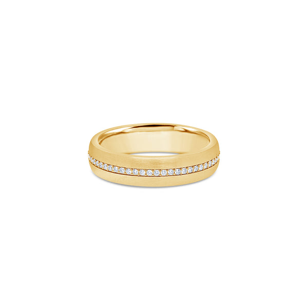 Miles Ring (5mm, Yellow Partially Iced)
