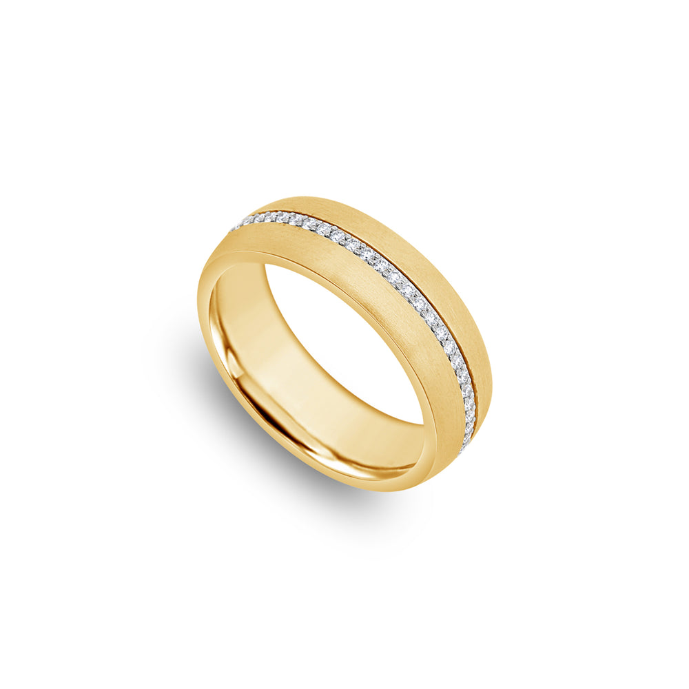Miles Ring (7mm, Yellow Partially Iced)