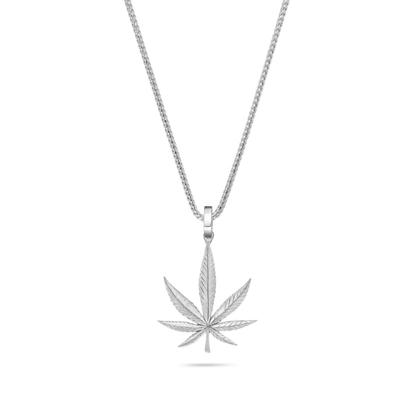 Milli Cannabis Leaf Piece (Solid Gold)