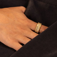 Massimo Eternity Ring (2-Row)