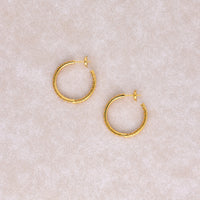 Ciera Diamond Hoop Earrings (30mm)