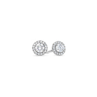 Elle Diamond Stud Earrings (1.00 Carat Total)