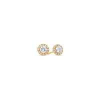 Elle Diamond Stud Earrings (0.45 Carat Total)