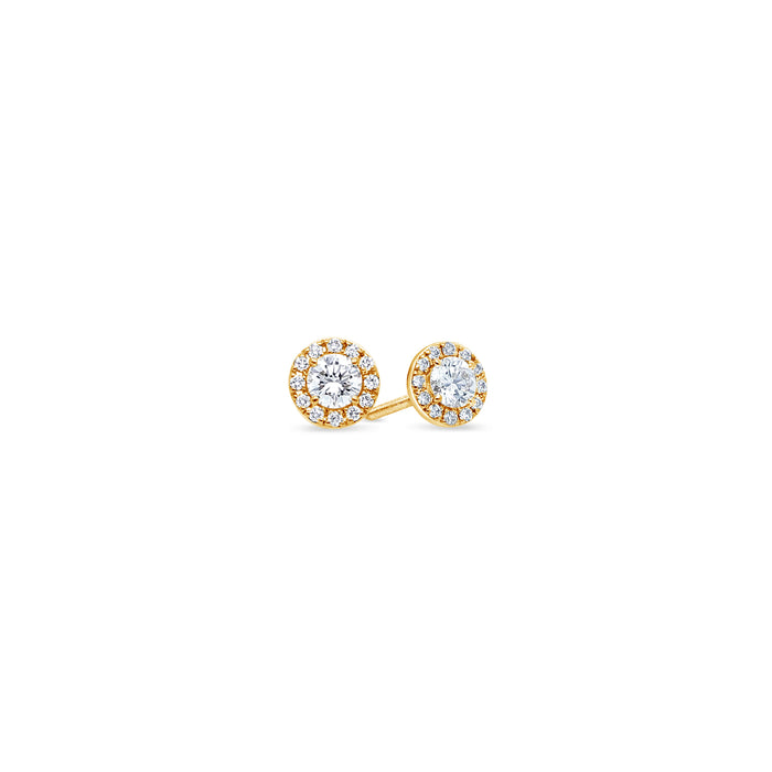 Elle Diamond Stud Earrings (0.45 Carat Total)