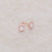 Elle Diamond Stud Earrings (1.00 Carat Total)