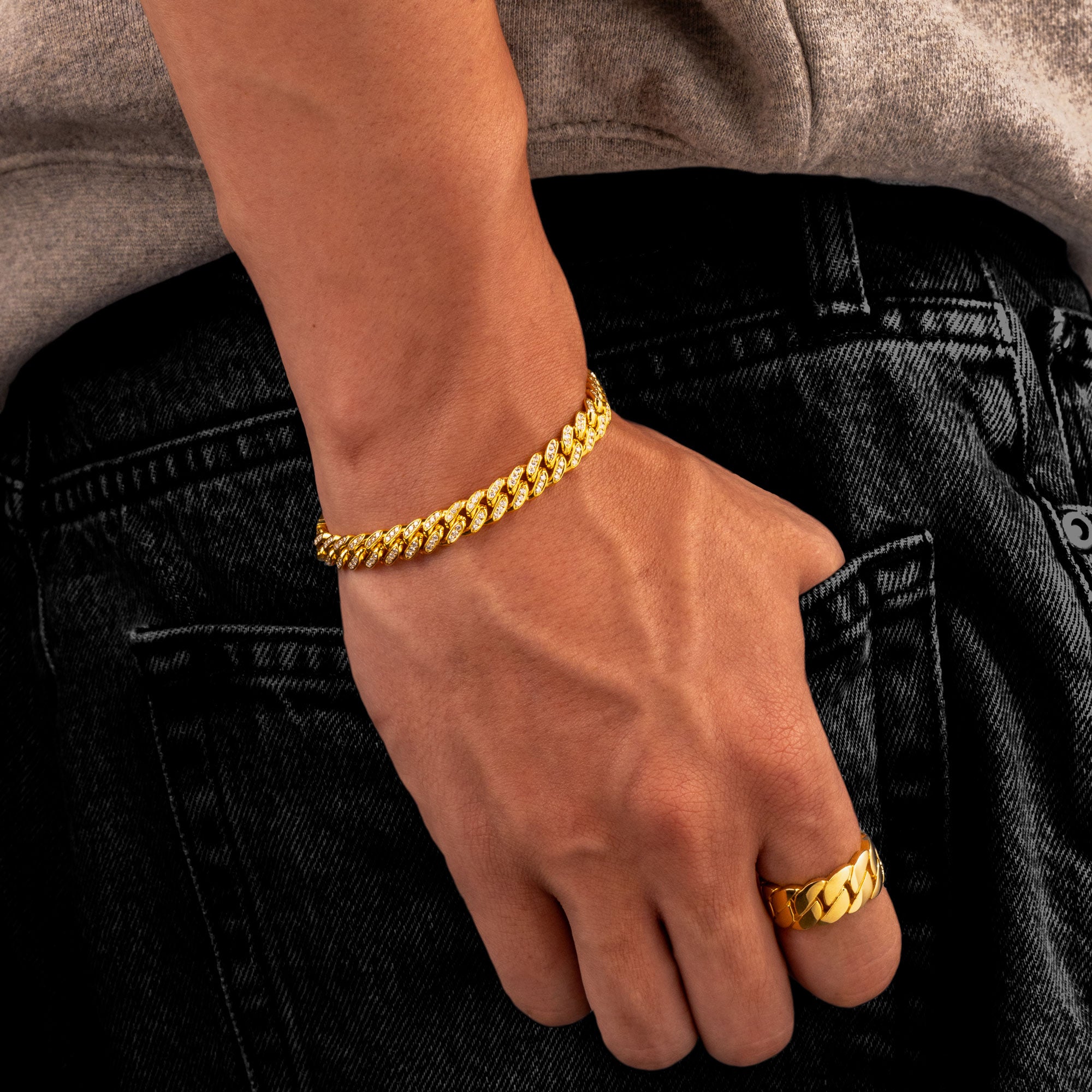 Diamond Cuban Link Bracelet (7mm)