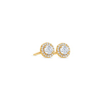 Elle Diamond Stud Earrings (1.00 Carat Total)