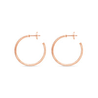Maeve Diamond Hoop Earrings (30mm)