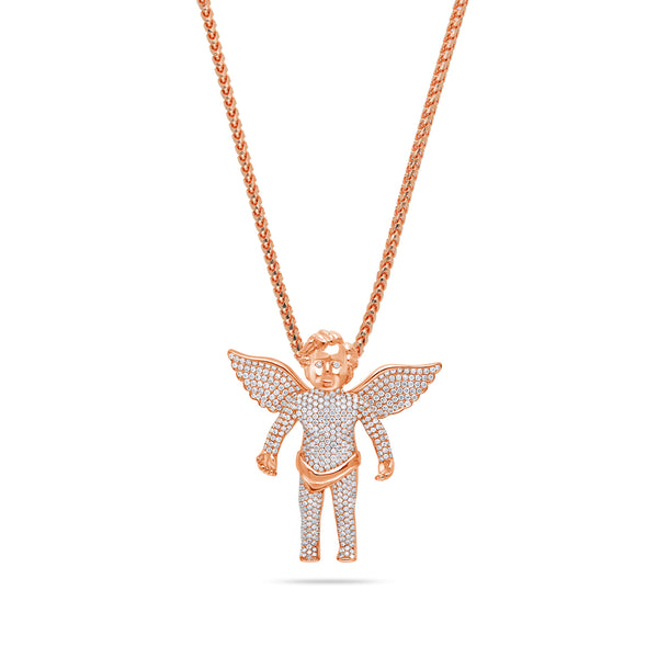 Baby Cherub Angel (Open Wings, Fully Iced)