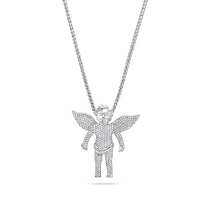 Baby Cherub Angel (Open Wings, Fully Iced)