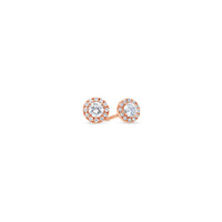 Elle Diamond Stud Earrings (0.45 Carat Total)