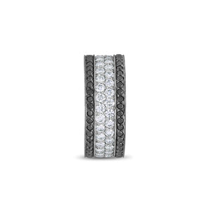 Massimo Eternity Ring (Oreo, 2-Row)