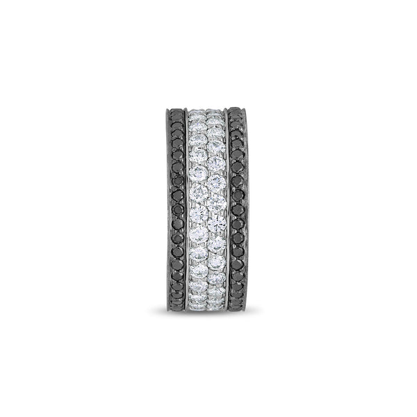 Massimo Eternity Ring (Oreo, 2-Row)