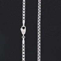 Gold Box Link Chain (4mm, Brush-finished)