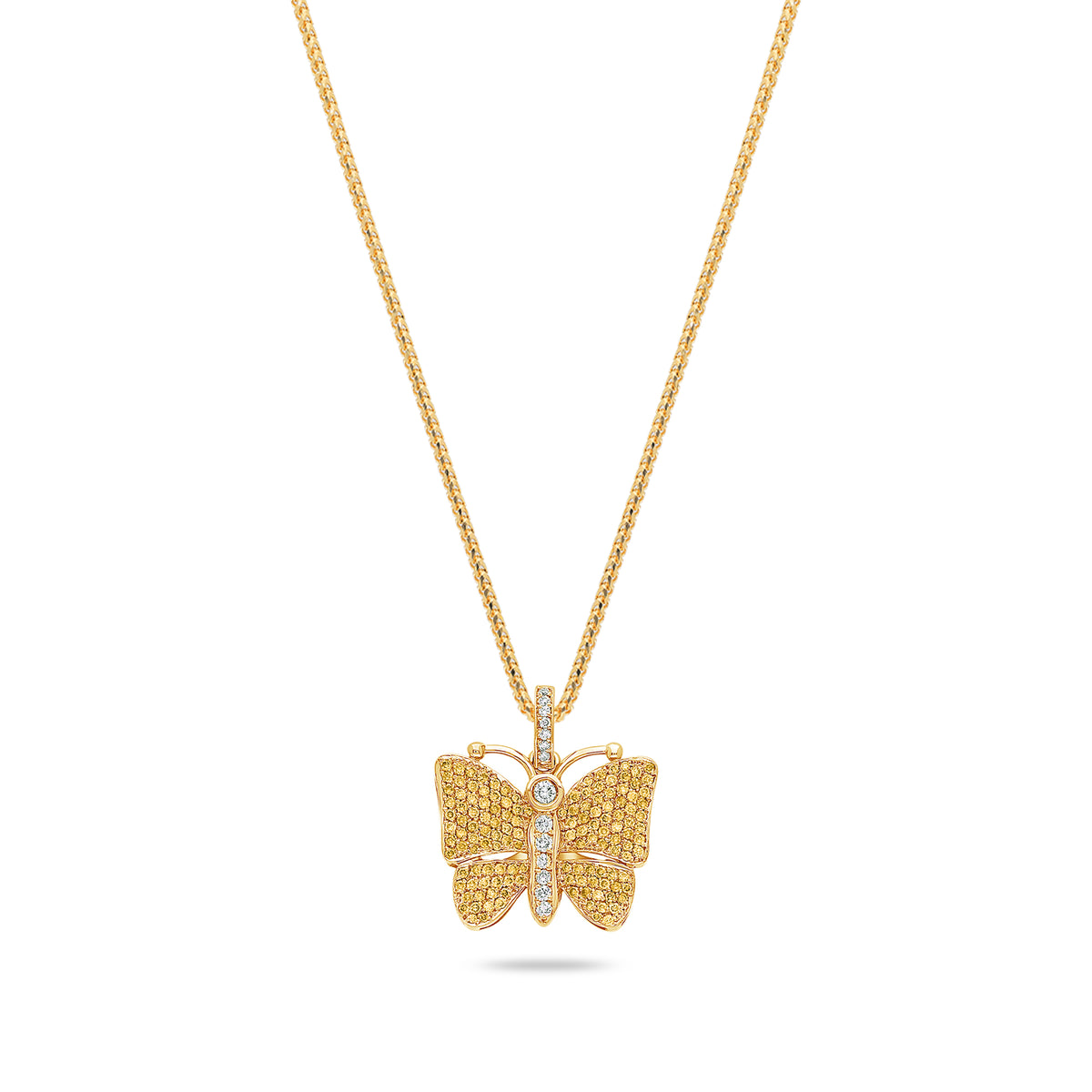 Micro Butterfly Piece (Special Yellow, Fully Iced)