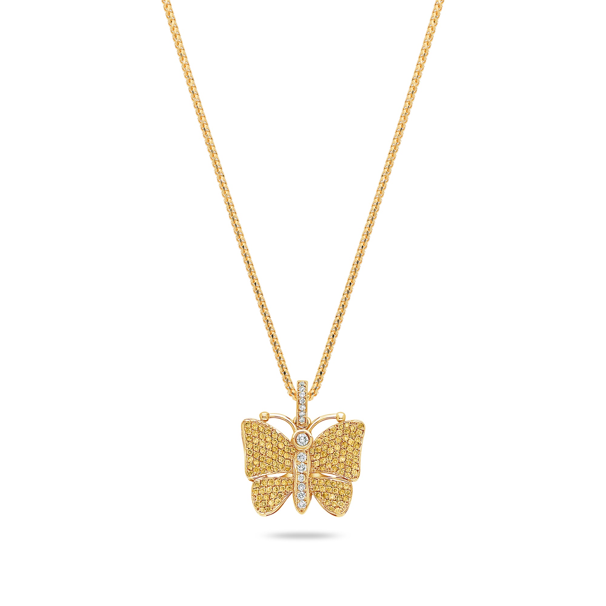 Micro Butterfly Piece (Special Yellow, Fully Iced)