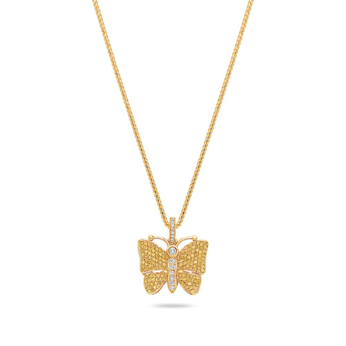 Micro Butterfly Piece (Special Yellow, Fully Iced)