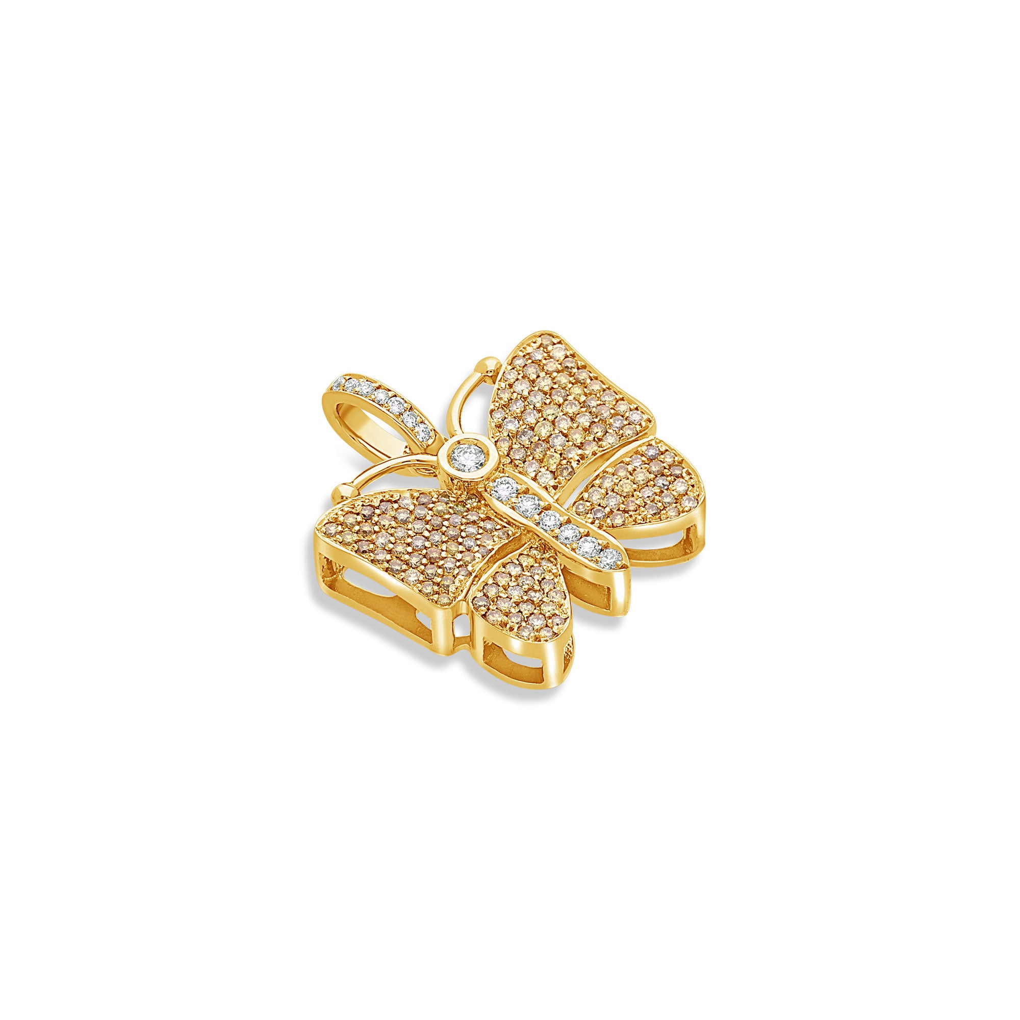 Micro Butterfly Piece (Special Yellow, Fully Iced)