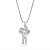 Milli Cherub Angel (Praying Hands, Diamond Eyes)
