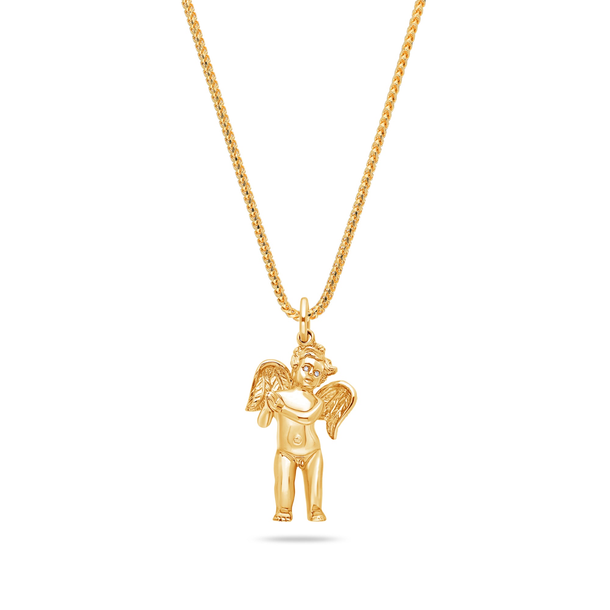 Legacy Piece: Milli Cherub Angel (Praying Hands, Diamond Eyes)