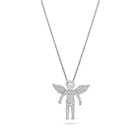 Micro Cherub Angel (Open Wings, Fully Iced)