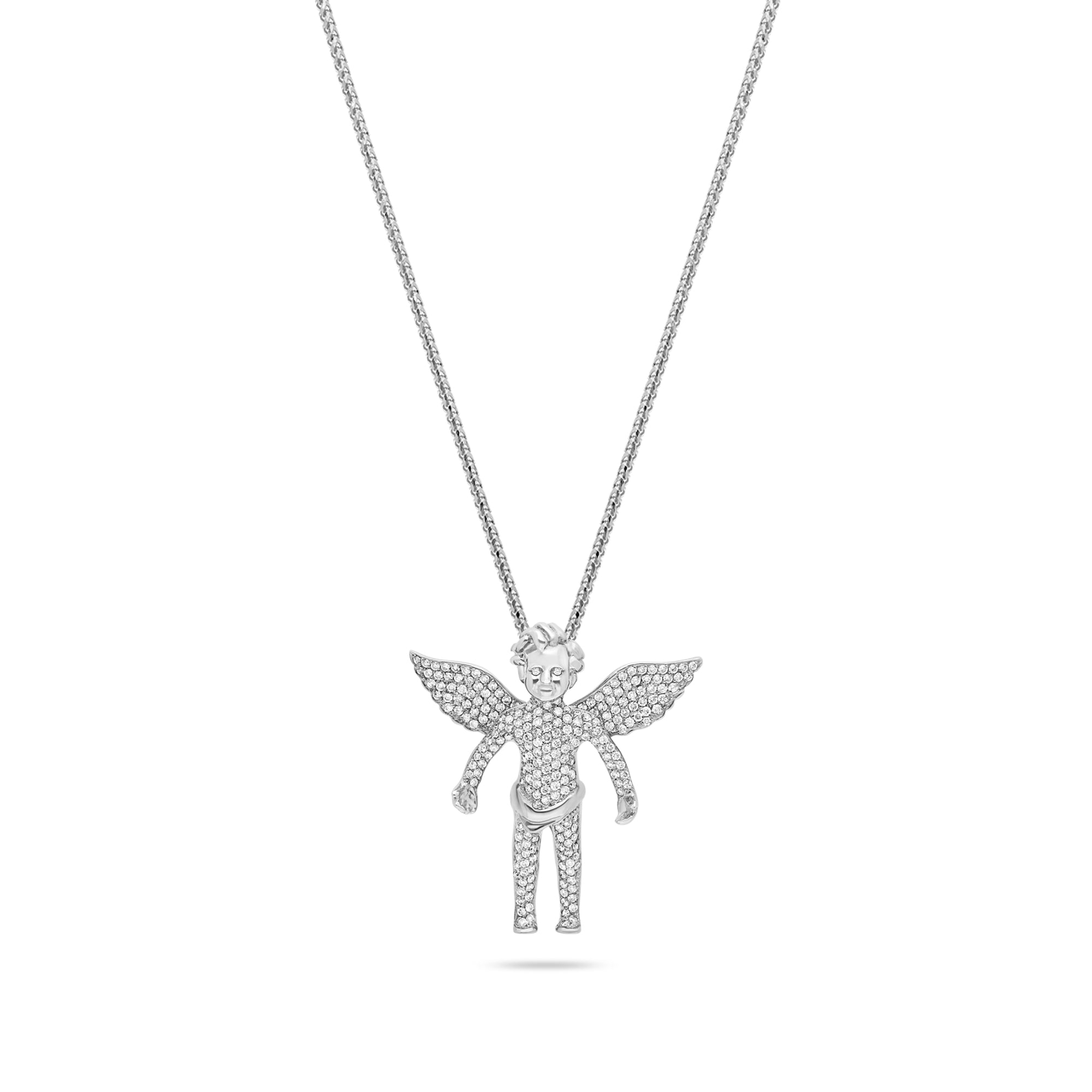 Micro Cherub Angel (Open Wings, Fully Iced)