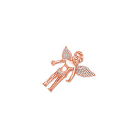 Micro Cherub Angel (Open Wings, Partially Iced)