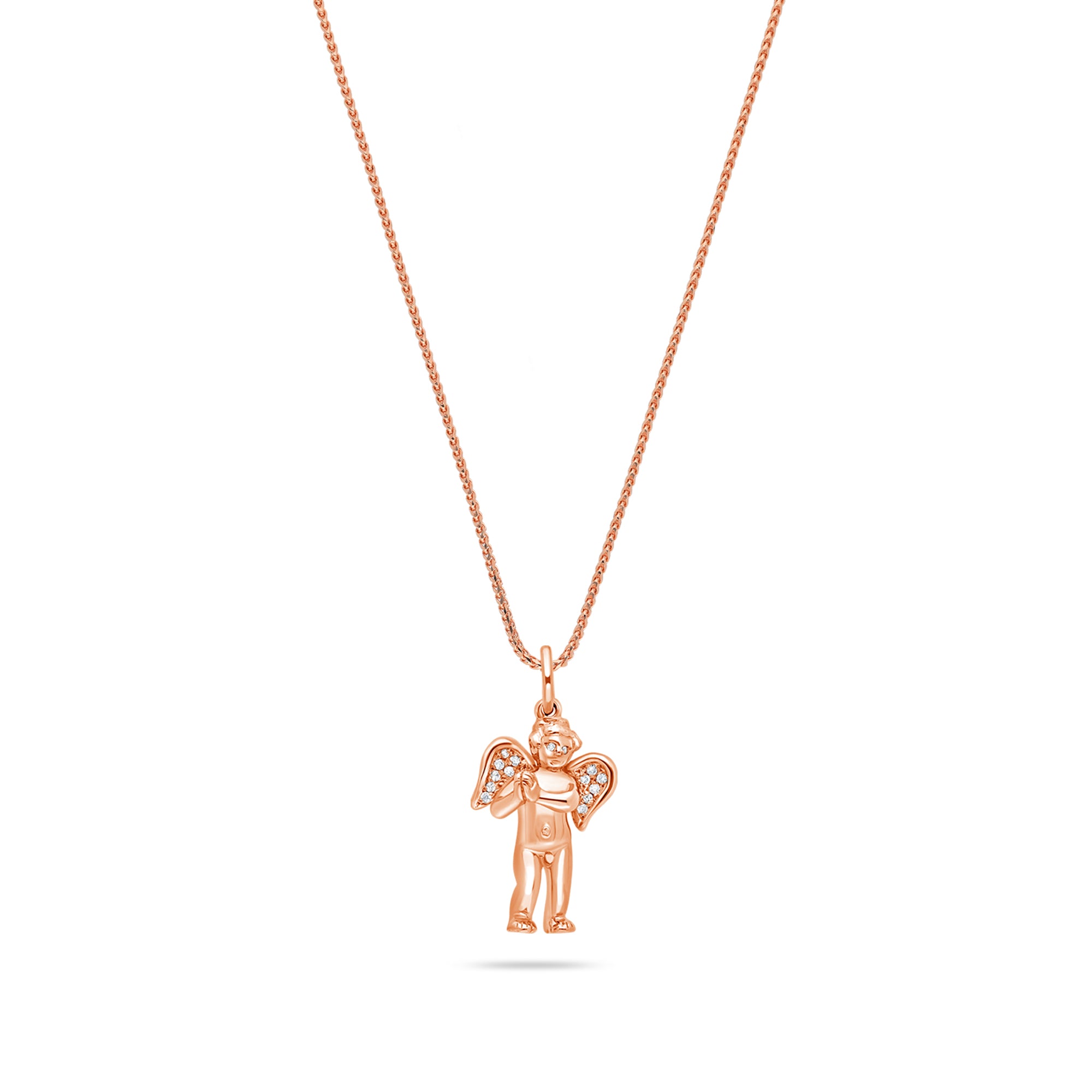 Nano Cherub Angel (Praying Hands, Partially Iced)