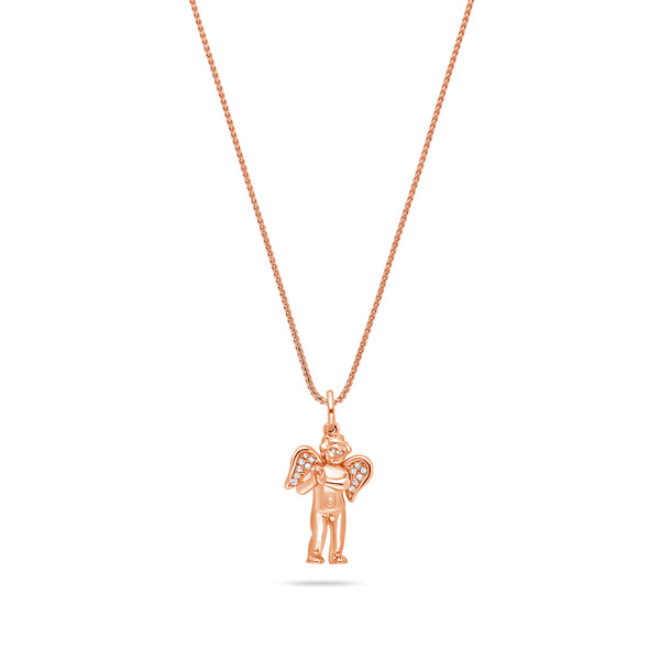 Nano Cherub Angel (Praying Hands, Partially Iced)