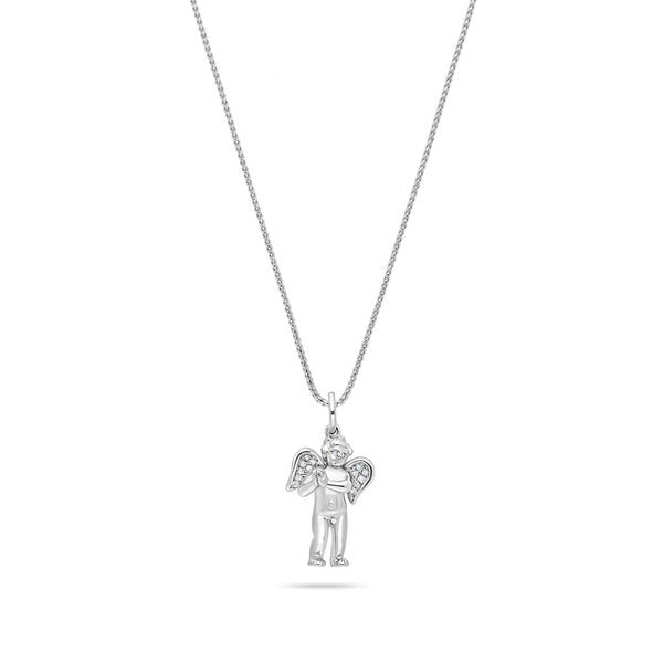 Nano Cherub Angel (Praying Hands, Partially Iced)