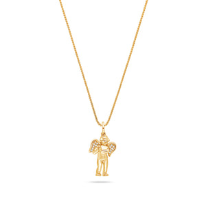 Nano Cherub Angel (Praying Hands, Partially Iced)