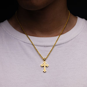 Micro Nolan Cross (Solid Gold)