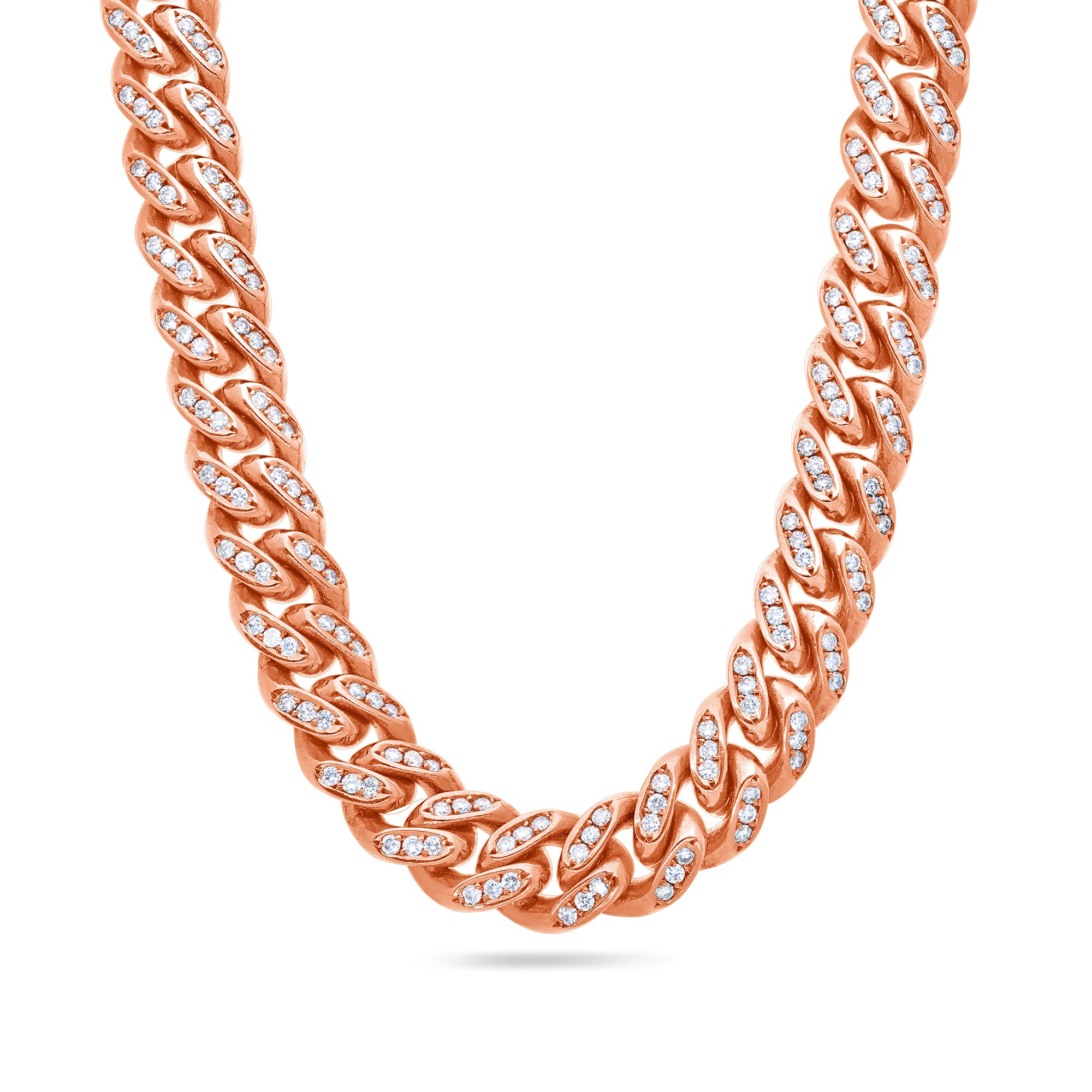 Diamond Cuban Link Chain (10mm)