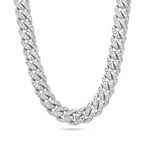 Diamond Cuban Link Chain (10mm)