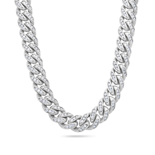 Diamond Cuban Link Chain (10mm)